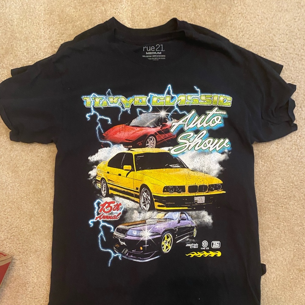 Rue 21 graphic streetwear tee medium